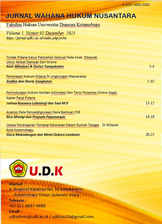 					Lihat Vol 1 No 02 (2025): Hukum dan Perlindungan Kemanusiaan
				